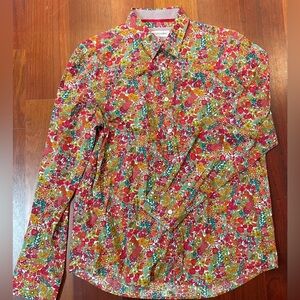 John Lennon Floral Dress Shirt